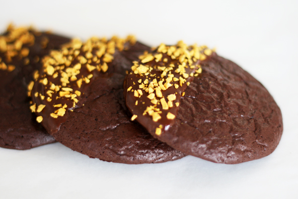 Chokoladecookies med havtorn