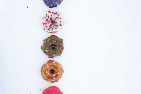 Glutenfrie cashew doughnuts / donuts
