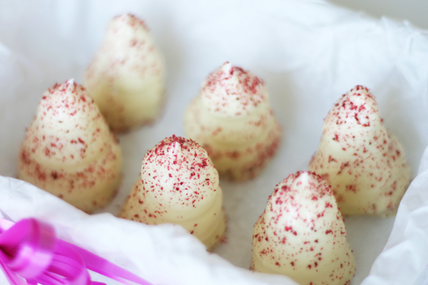 Hindbærflødeboller med Toscano White