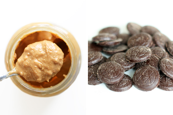 Peanut butter og chokolade