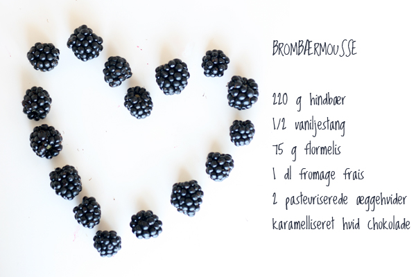 Brombærmousse