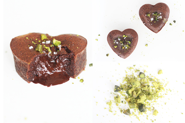 Chokolade lava kage