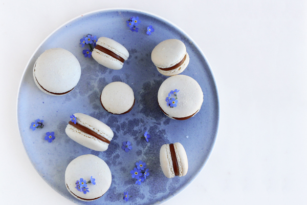 Saltkaramelmacarons